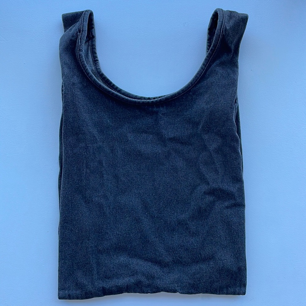 NWT Standard BAGGU Washed Black Denim (discontinued)